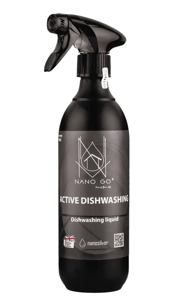 hand active dish washing