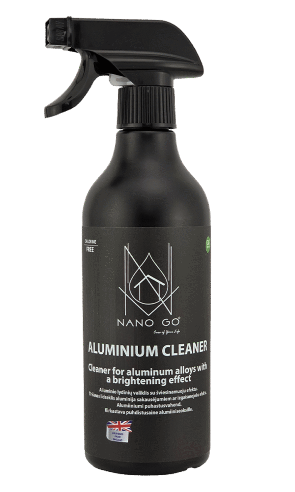 NANO GO aluminium cleaner with brightening effect spray bottle 500ml