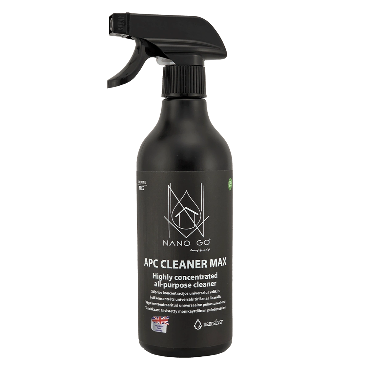 APC Cleaner Max 500ml | NANO GO NANO GO APC cleaner max highly concentrated all purpose cleaner 500ml