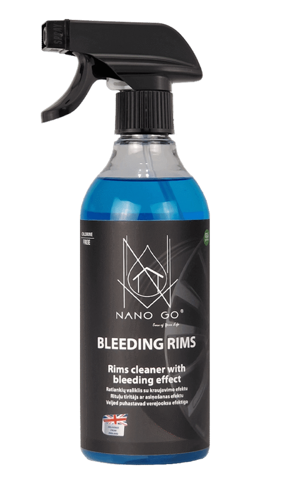 NANO GO bleeding rims wheel cleaner with colour change indicator 500ml