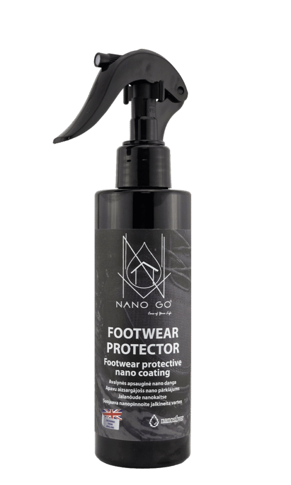 NANO GO footwear protector spray with nanosilver for all shoe types 200ml