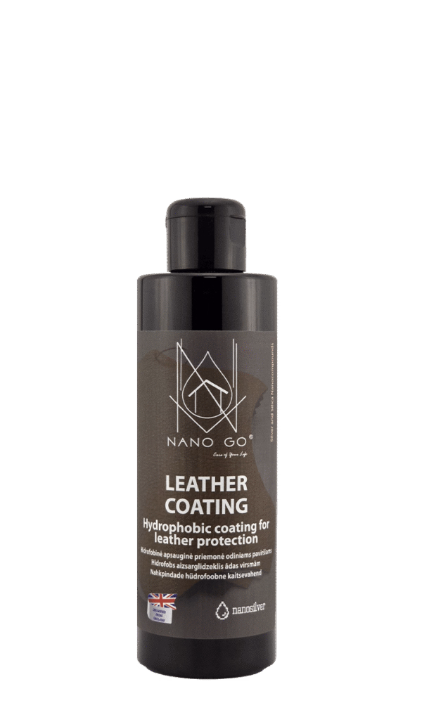 NANO GO hydrophobic leather coating protective polish with nanosilver 200ml