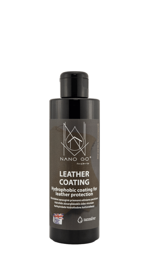 NANO GO hydrophobic leather coating protective polish with nanosilver 200ml