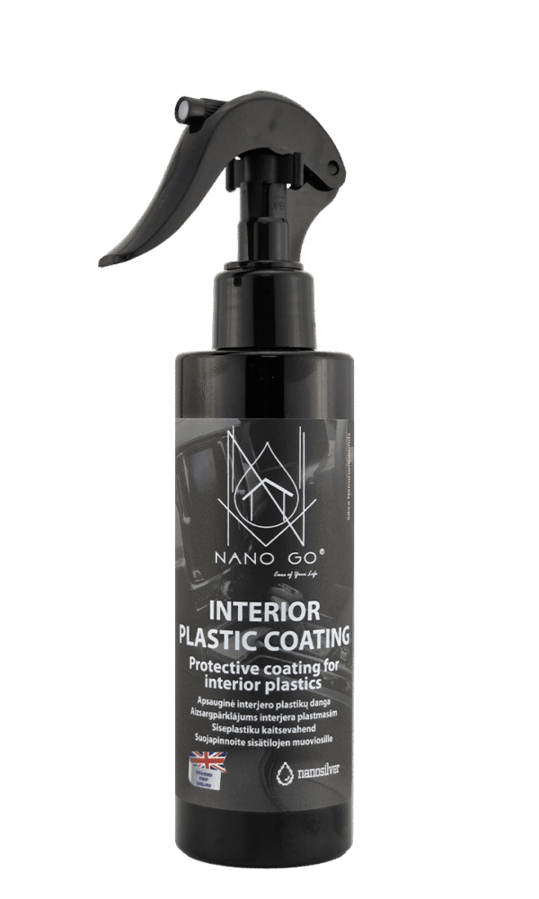 NANO GO interior plastic coating polish for dashboard and trim 200ml