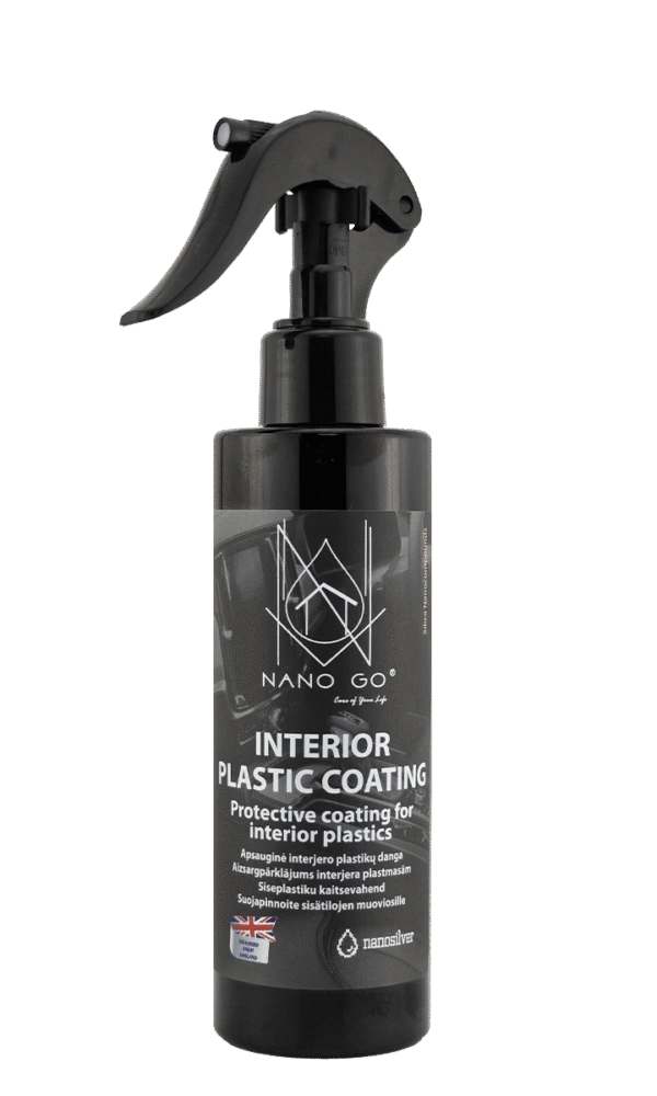 NANO GO interior plastic coating polish for dashboard and trim 200ml