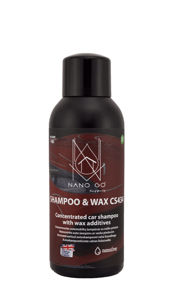 NANO GO shampoo and wax CS434 concentrated car wash with protection 500ml