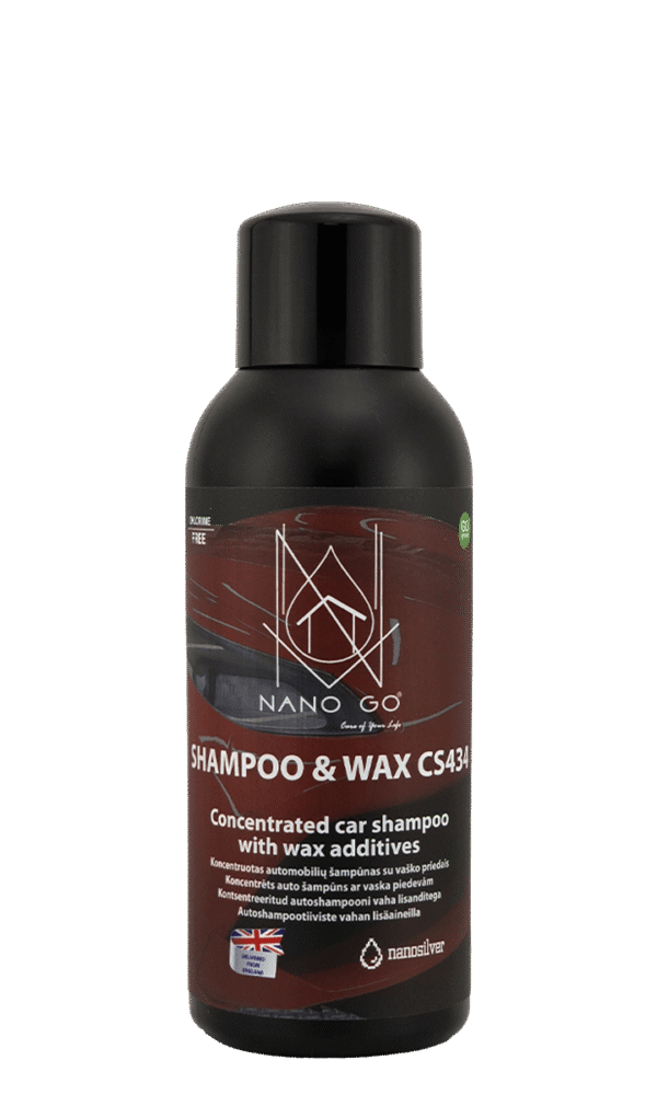 NANO GO shampoo and wax CS434 concentrated car wash with protection 500ml