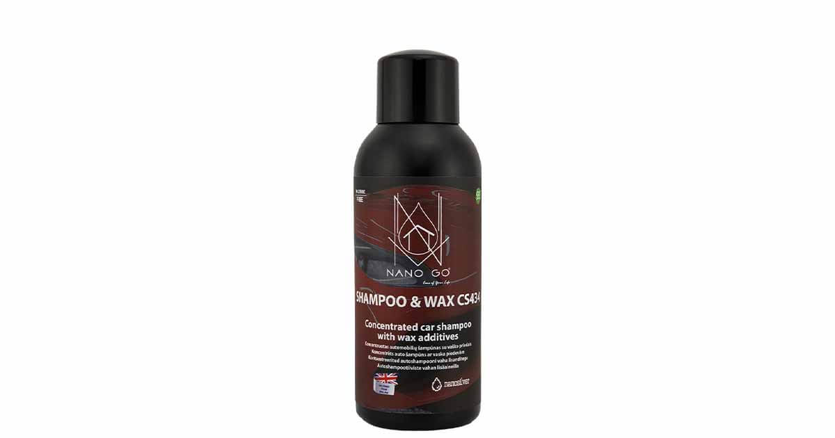 Shampoo & Wax CS434 500ml | Car Shampoo | NANO GO®