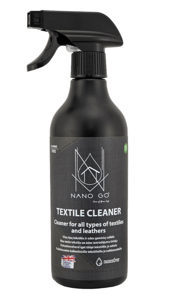 NANO GO textile cleaner spray for upholstery carpets and leather 500ml