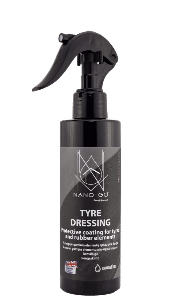 NANO GO tyre dressing matte protective coating for tyres and rubber 200ml