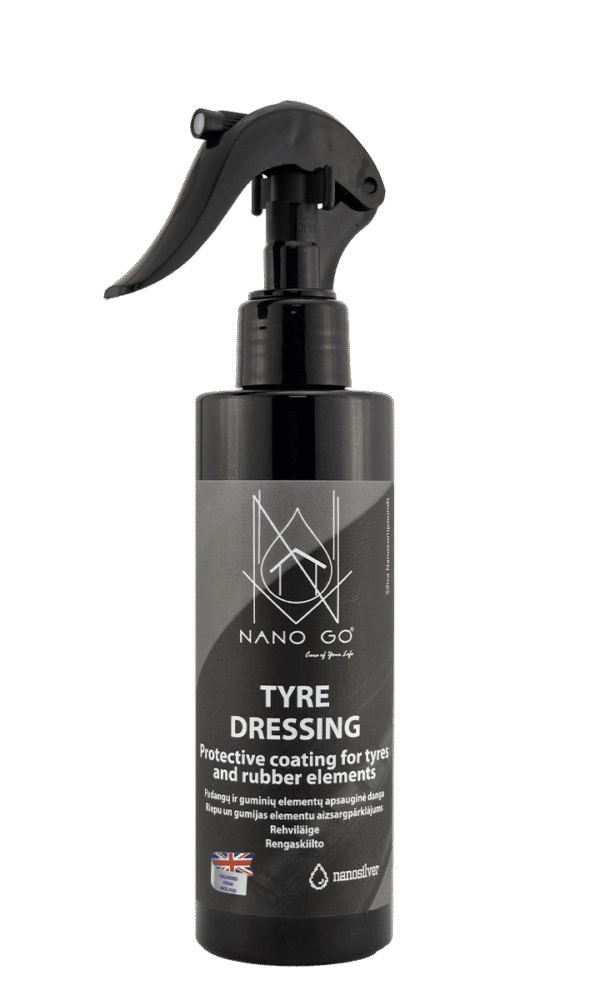 NANO GO tyre dressing matte protective coating for tyres and rubber 200ml
