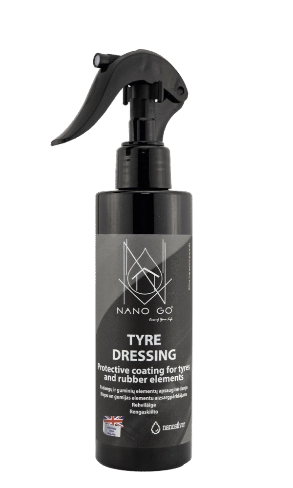NANO GO tyre dressing matte protective coating for tyres and rubber 200ml