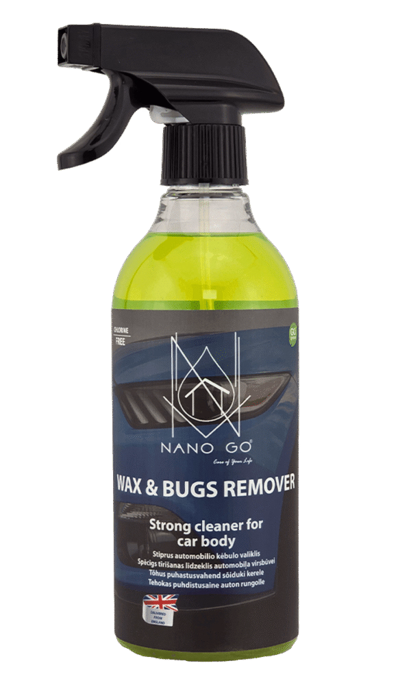 NANO GO wax tar and bugs remover spray for car body 750ml