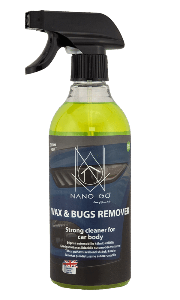 NANO GO wax tar and bugs remover spray for car body 750ml