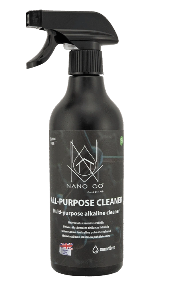 NANO GO all purpose cleaner with nanosilver alkaline spray 500ml