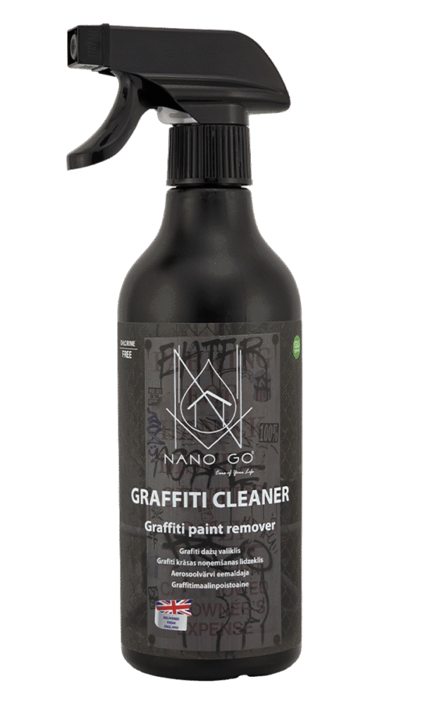 NANO GO graffiti remover paint cleaner for walls and surfaces 500ml