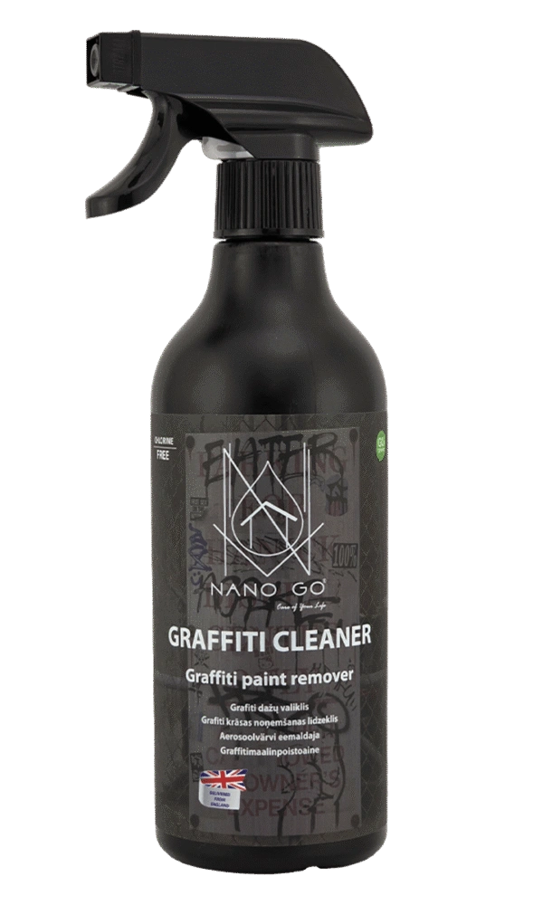 NANO GO graffiti remover paint cleaner for walls and surfaces 500ml