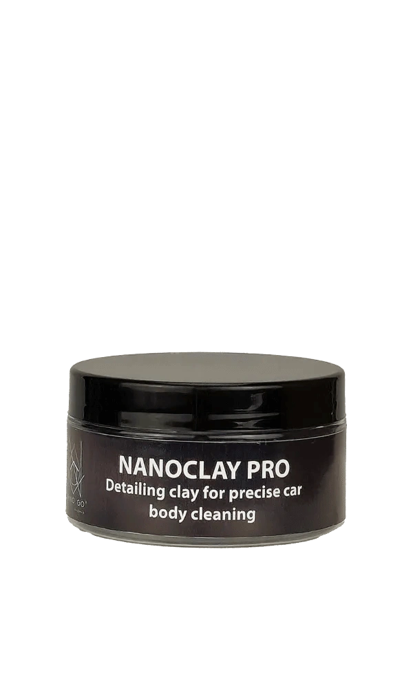 NANO GO NanoClay Pro detailing clay bar 100 g jar with black lid